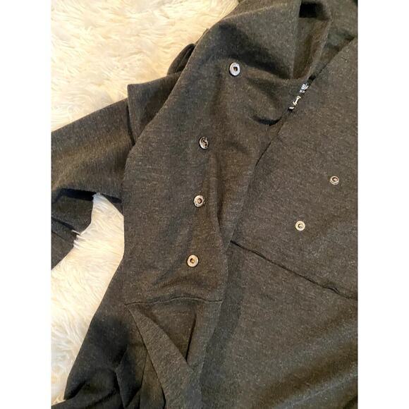 Kensie Gray Ponte Jacket - Size L (EUC) - Picture 8 of 10